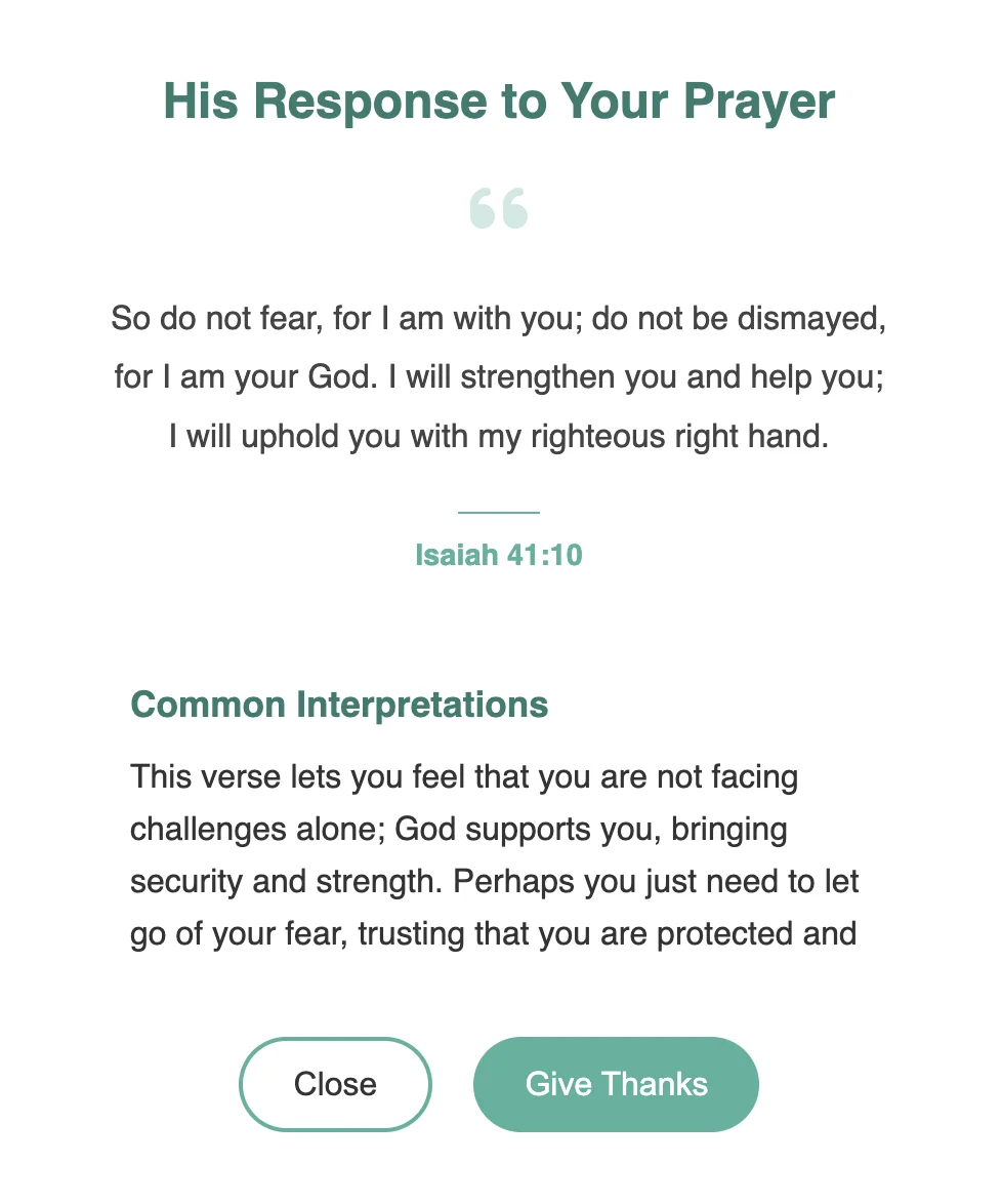 Receiving After Prayer - Listening to God's Word